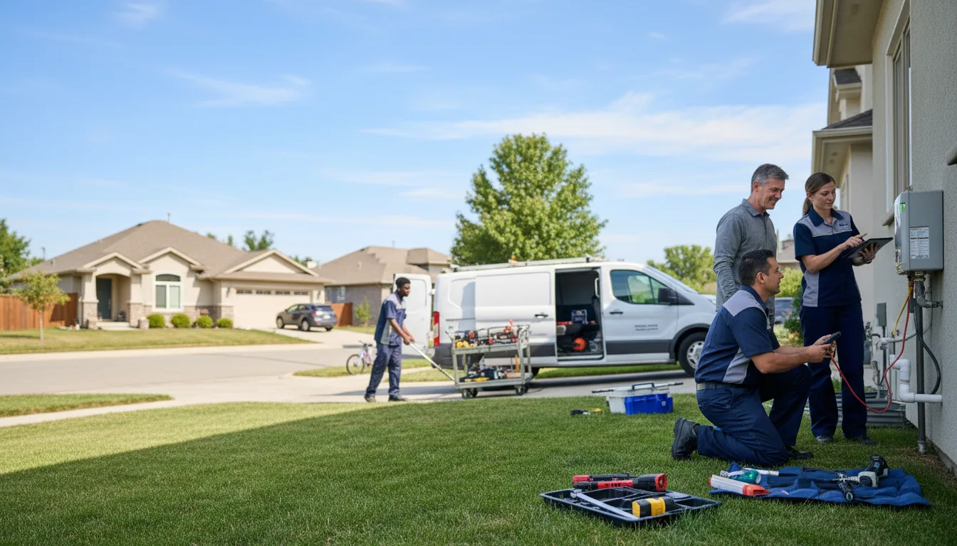 Tankless water heater service in Montgomery City, MO